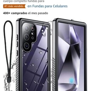 Black Waterproof Phone Case